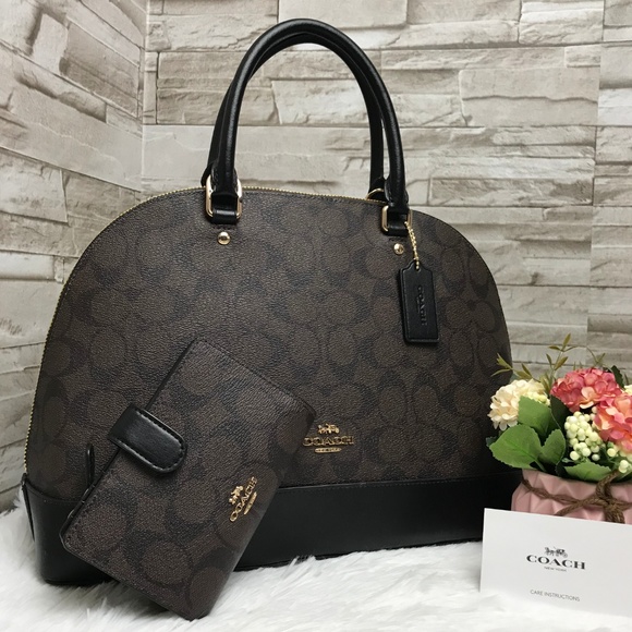 👜COACH SET🌺SIERRA SATCHEL &  ZIP WALLET - Picture 7 of 8